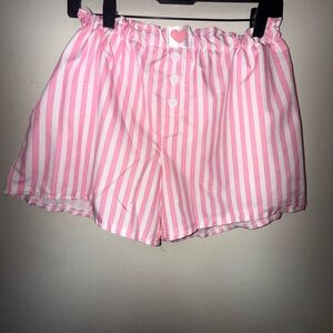 Pink Plaid Women’s Shorts - Unbranded